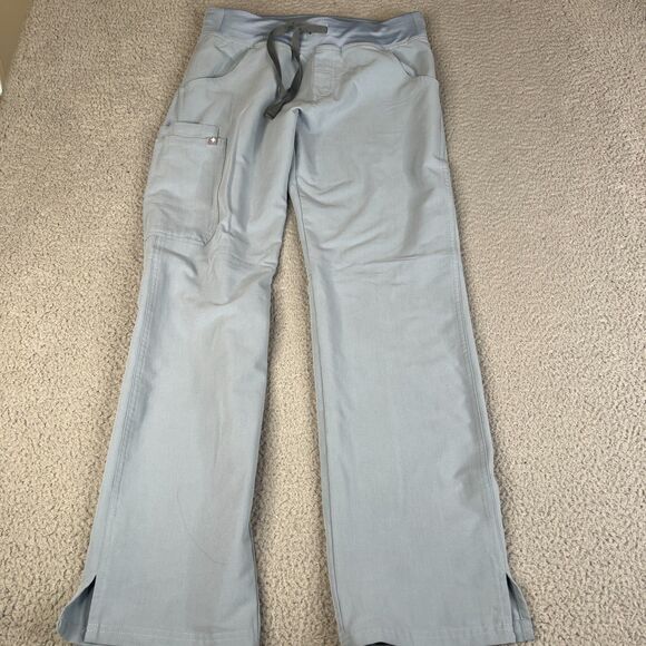 FIGS Technical Collection Scrub Set Top Bottom S Blue T21004 Pants Hospital - Picture 11 of 16